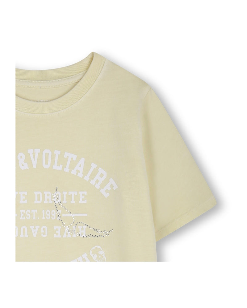 Robe Courte - Jaune Acidul - Fille