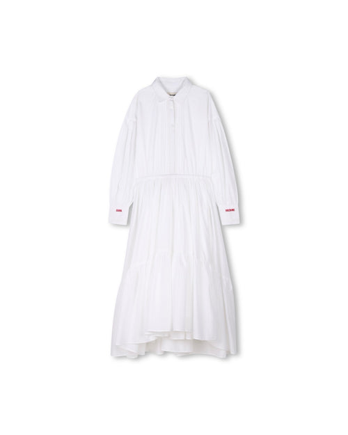 Robe - P Blanc - Fille