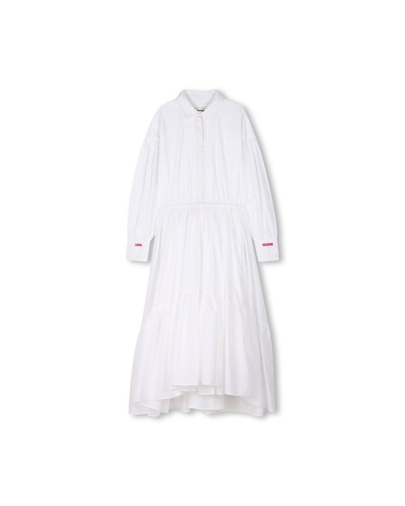 Robe - P Blanc - Fille