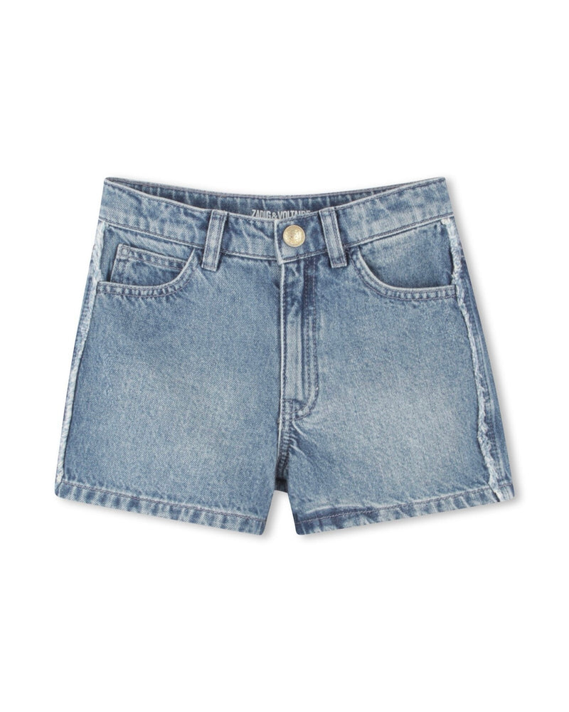 Short Denim - Zdouble Stone - Fille