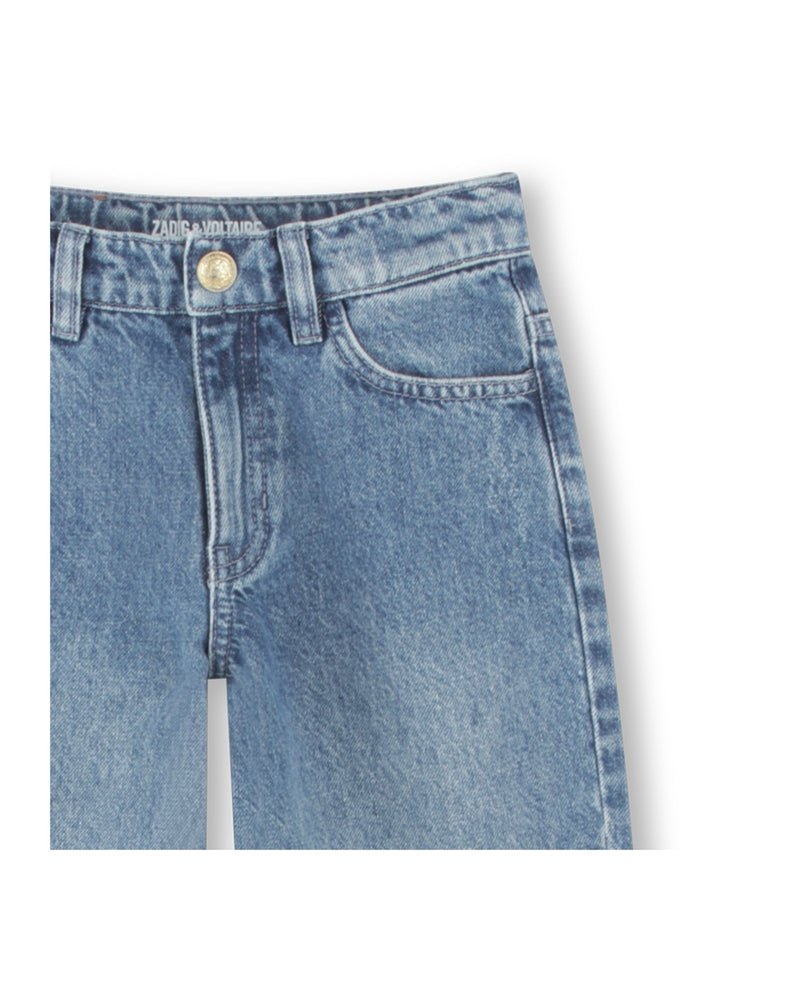 Pantalon Denim - Zdouble Stone - Fille