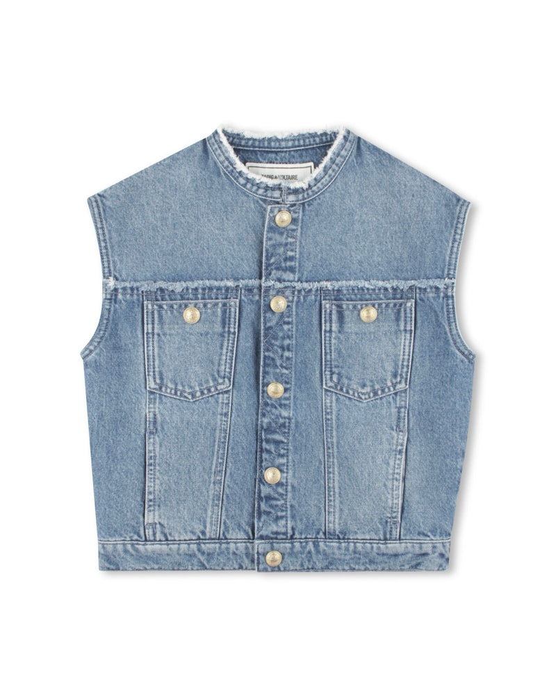 Veste Denim - Zdouble Stone - Fille