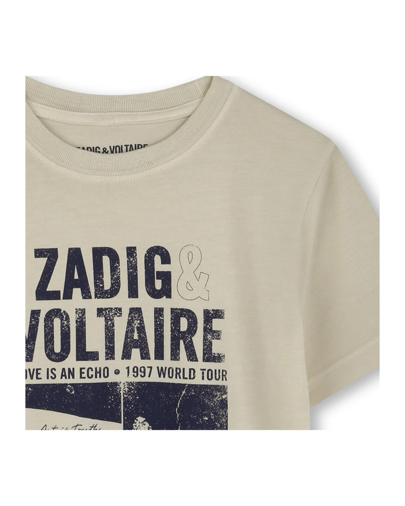 T-Shirt Manches Courtes - Lime Stone - Garçon