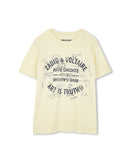 T-Shirt Manches Courtes - Jaune Acidul - Garçon