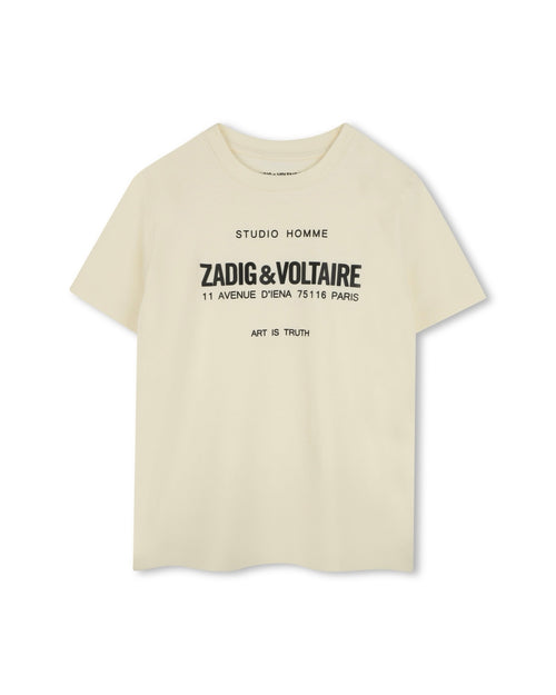 T-Shirt Manches Courtes - Milk - Garçon