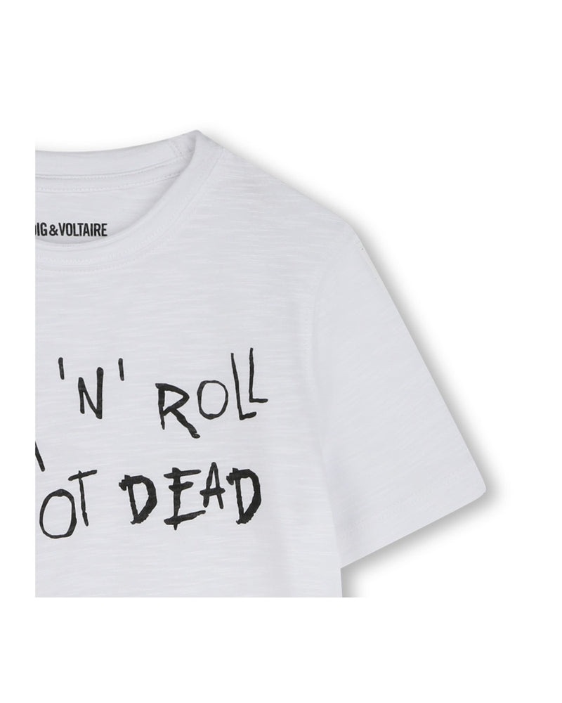 T-Shirt Manches Courtes - P Blanc - Garçon