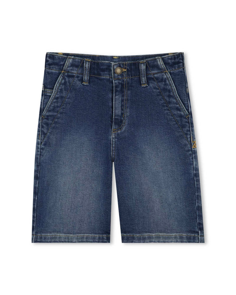 Bermuda Denim - Zbrossage - Garçon