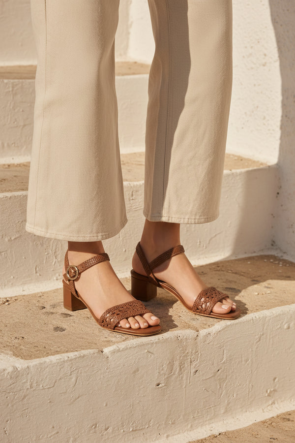 Sandalias Phibi - Camel