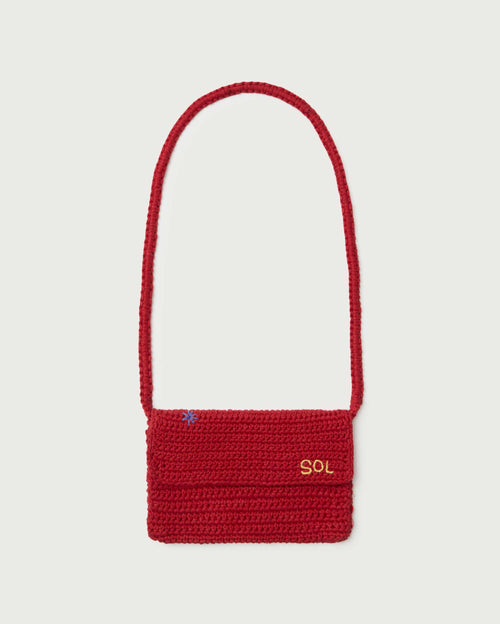 Bolso rojo solsol Bibi sostenible - 1