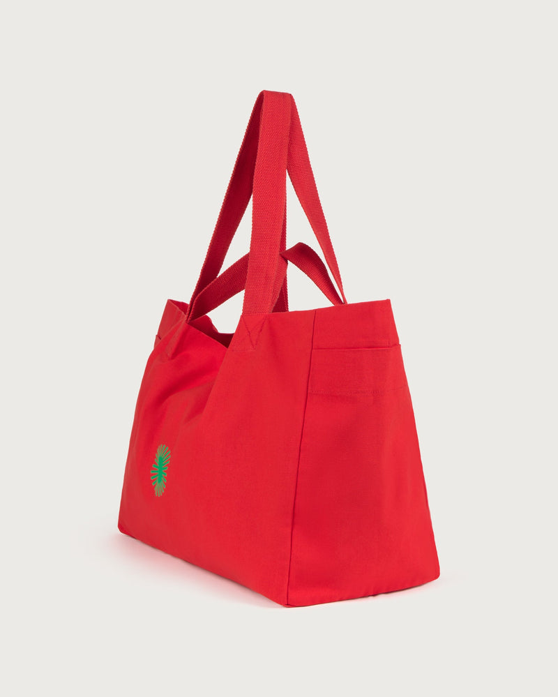 Grand Sac De Transport Rouge Mon