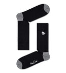 Lot De 4 Paires De Chaussettes Noires Et Blanches G - Mixte