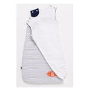 Gigoteuse Bébé Hiver En Double Gaze De Coton Marinière - Blanc