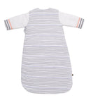 Gigoteuse Bébé Hiver À Manches Amovibles Marinière - Blanc