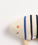 Hochet Poisson Avec Anneau En Bois