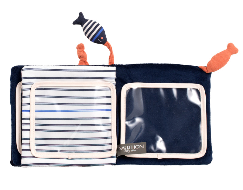 Livre D'Éveil Marinière Avec Détail Poisson