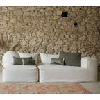 Linen Sofa - White