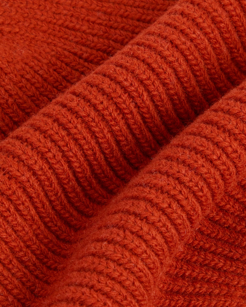 Gorro marrón lana Amor sostenible - silueta 6