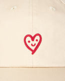 Gorra cruda cutre heart Chris sostenible - silueta 4