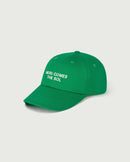 Gorra verde classic sol Chris sostenible - silueta 1