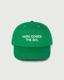 Gorra verde classic sol Chris sostenible - silueta 2