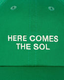 Gorra verde classic sol Chris sostenible - silueta 4