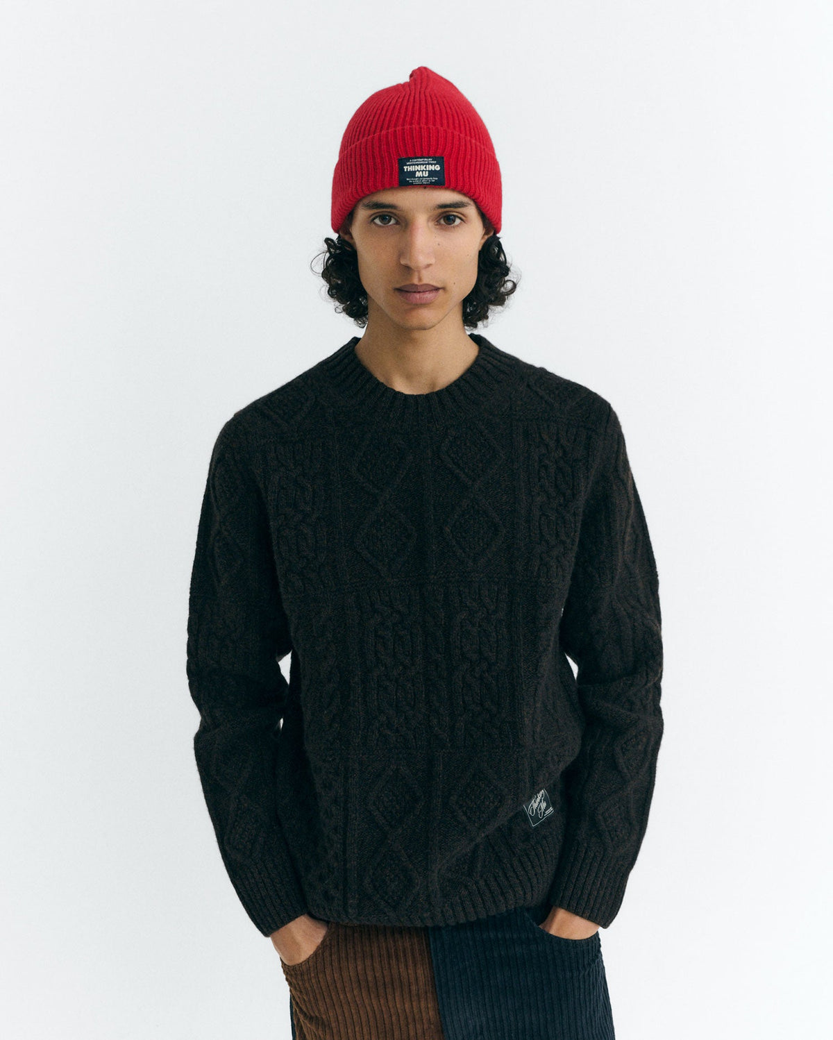 Amor Wool Beanie - Red
