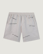 "Linen And Cotton" Guignier Seersucker Trousers - Men