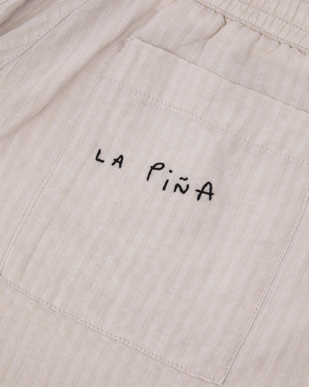 "Linen And Cotton" Guignier Seersucker Trousers - Men