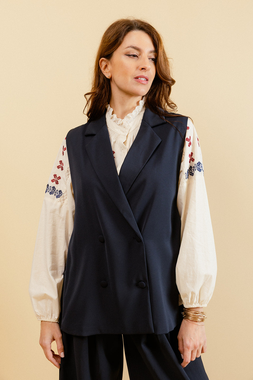 Veste Anaé - Marine