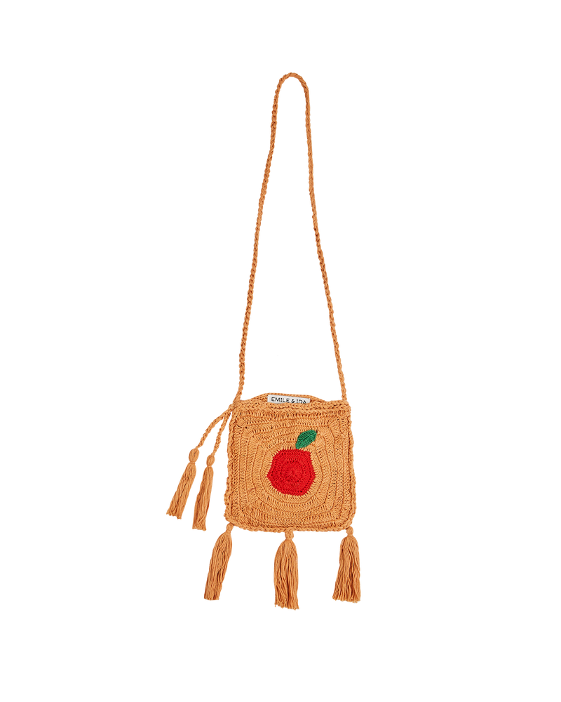 Mini Cotton Bag - Natural Apple - Girl