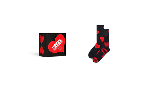 Lot De 2 Paires De Chaussettes De Saint-Valentin - Mixte