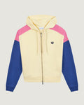 "Heart Patch" Gesvres Zip-Up Hoodie