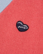 Jersey "Parche Corazón" Glizières de lana de cordero y cachemira