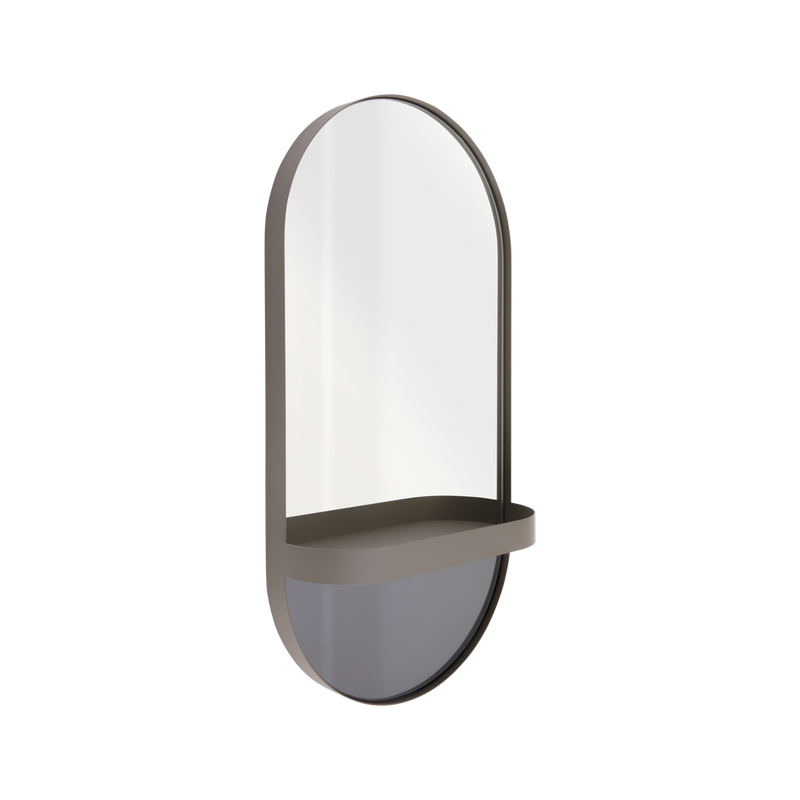 Wall mirror - Taupe