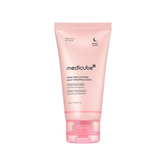 Medicube - Pdrn Pink Caffeine Night Wrapping Mask - 75Ml