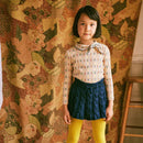 Falda skater cable ink en lana merino - Selección Misha & Puff disponible en www.amaetc.com, concept store ecológico para niños