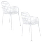 Albert Kuip - Outdoor Armchair - Aluminum - White