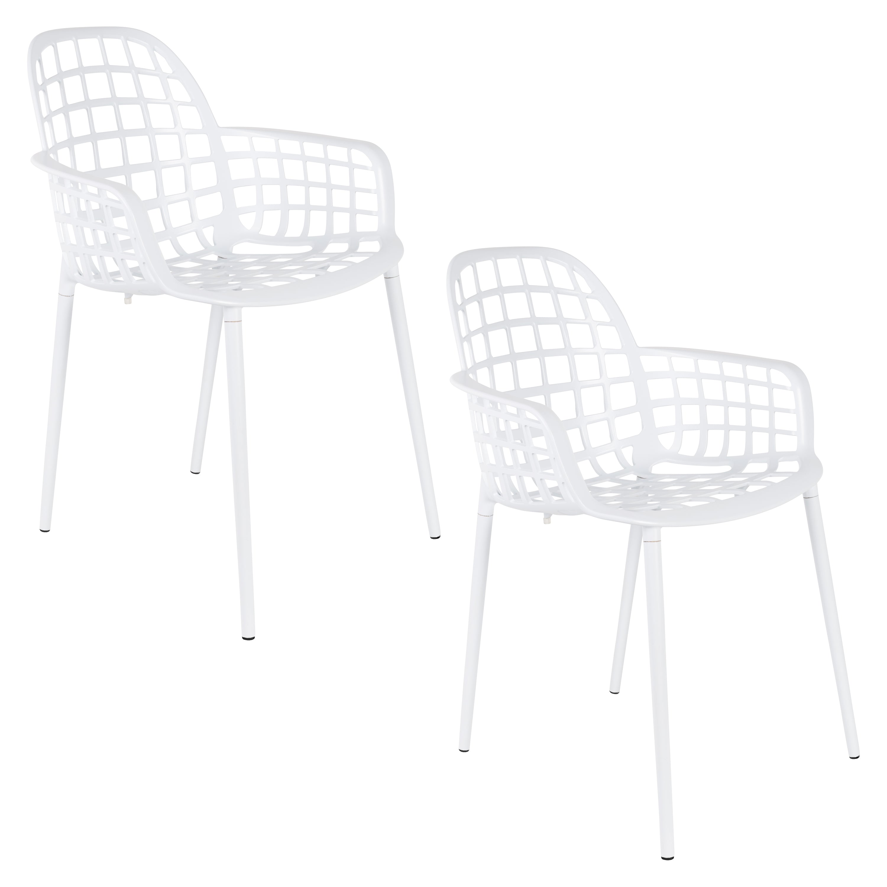 Albert Kuip - Outdoor Armchair - Aluminum - White