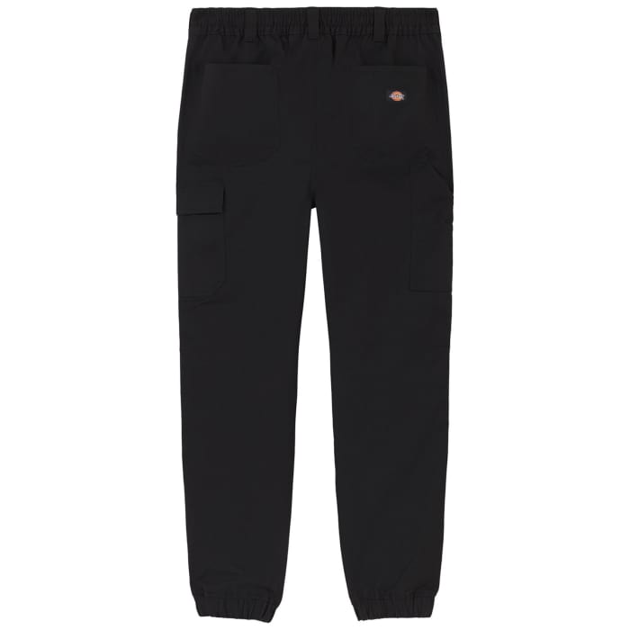 Pantaloni cargo jogger in twill - Nero - Uomo