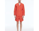 Fursac - Coral Cotton Poplin Pyjamas