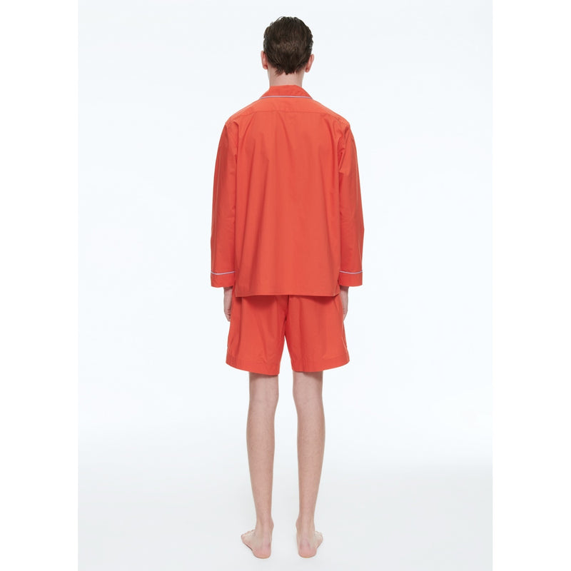 Fursac - Coral Cotton Poplin Pyjamas