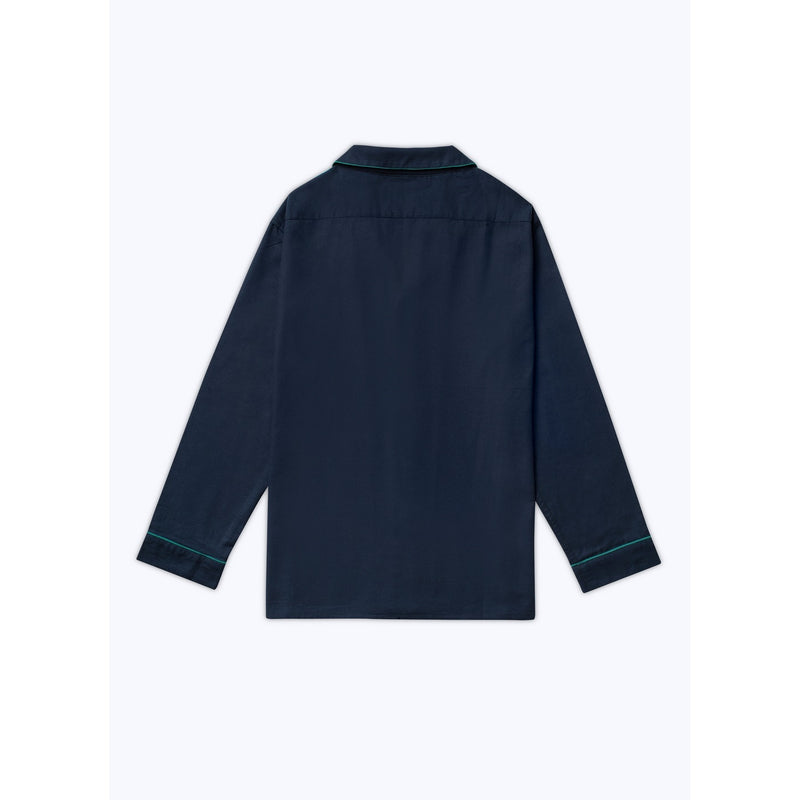 Fursac - Navy Cotton Flannel Pyjamas