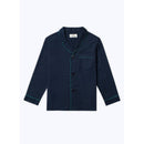 Fursac - Navy Cotton Flannel Pyjamas