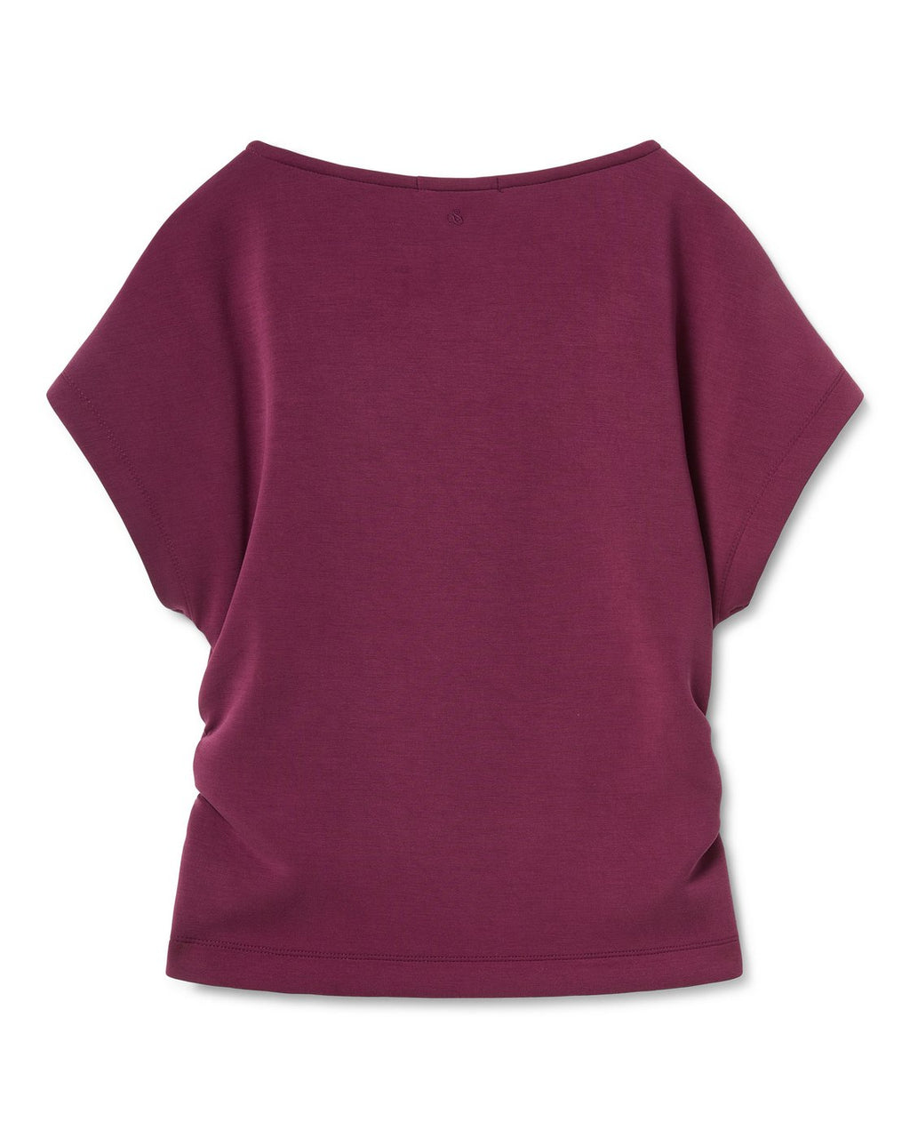 T-shirt con Cucitura Laterale Arricciata - Fig
