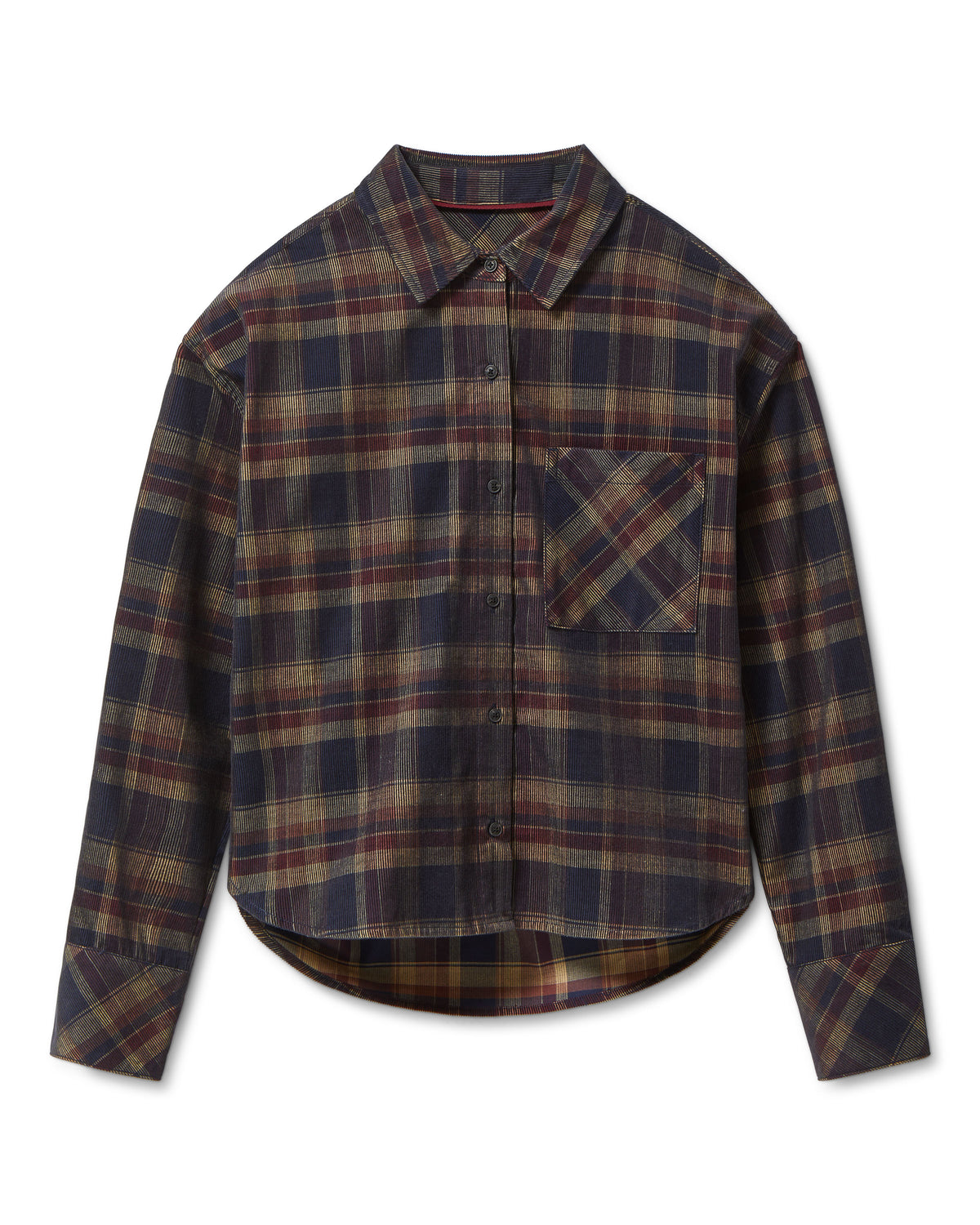 Kurzbluse - Multi Plaid