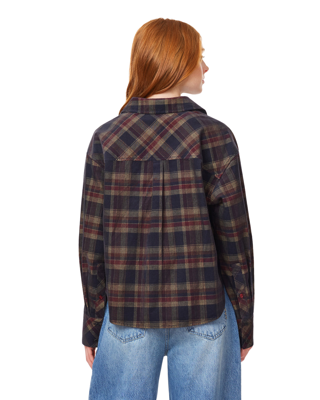 Kurzbluse - Multi Plaid