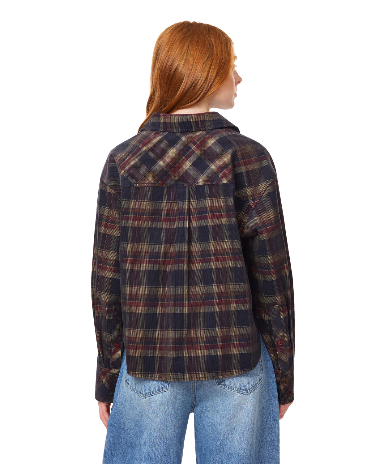 Kurzbluse - Multi Plaid