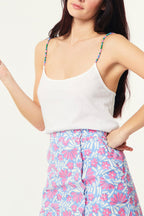 Yaelle Vest Top - Ecru