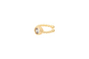 Bague D'Oreille Doree Yanis Cristal