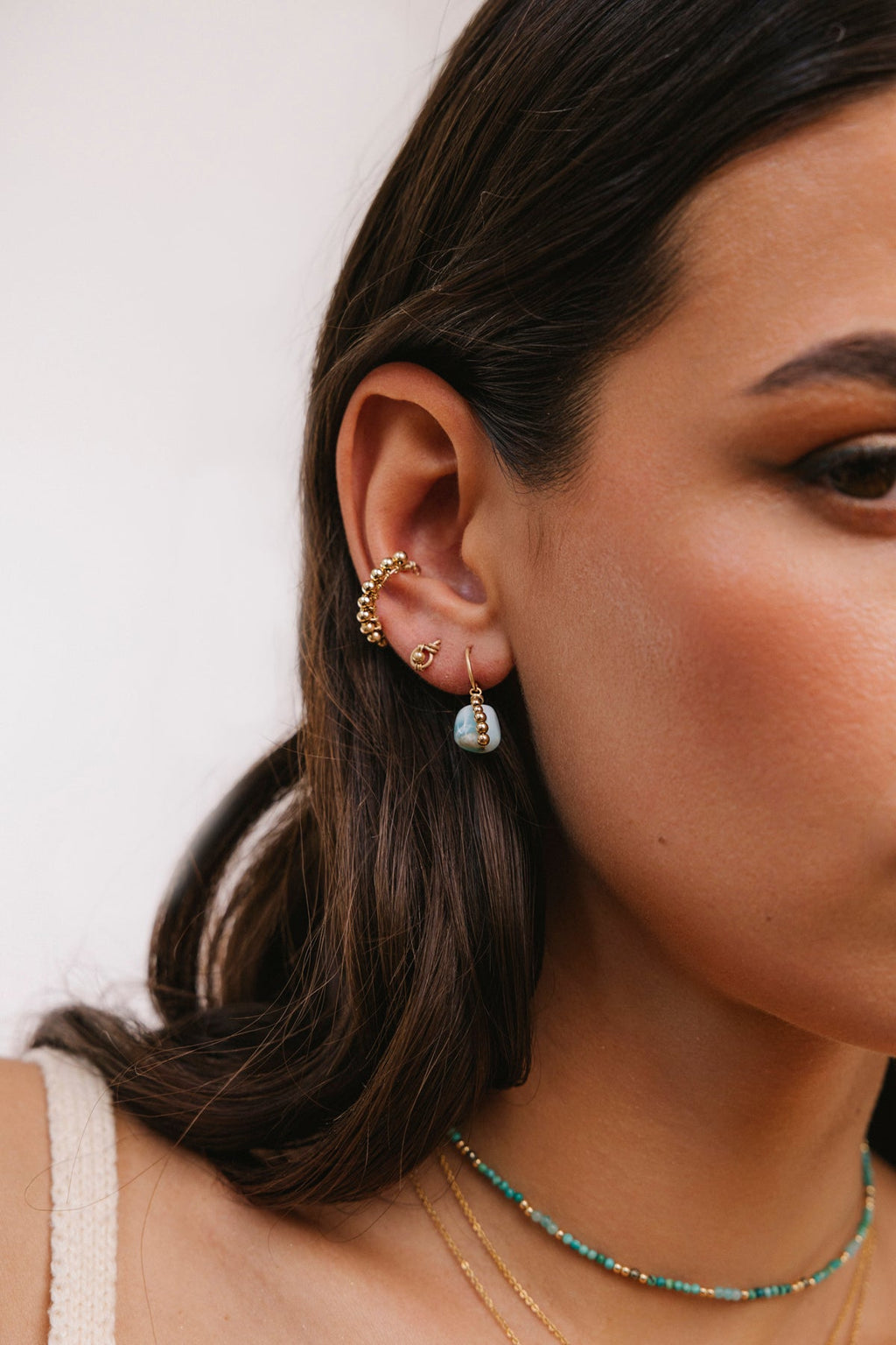 Faux Piercing Perlé